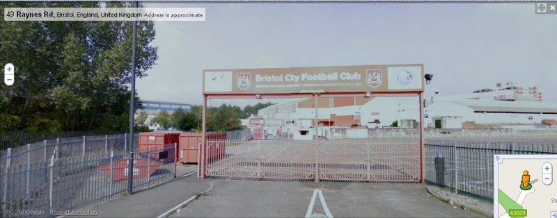 Ashton Gate - Google Maps Street View