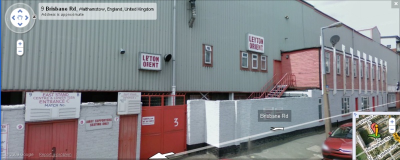 Brisbane Road - Google Maps Street View