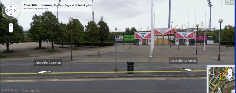 Don Valley Stadium - Google Maps Street View