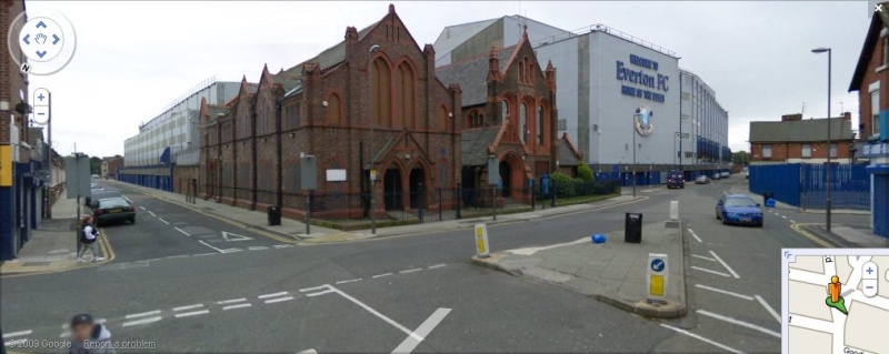 Goodison Park - Google Maps Street View