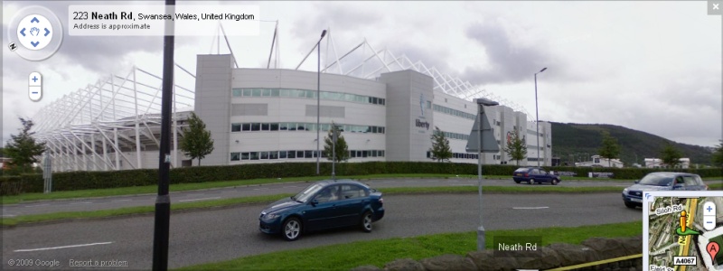 Liberty Stadium - Google Maps Street View