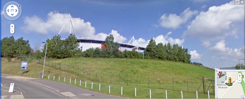 The Madejski Stadium