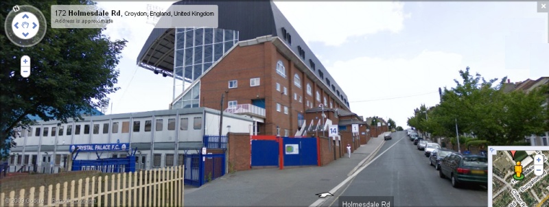 Selhurst Park - Google Maps Street View