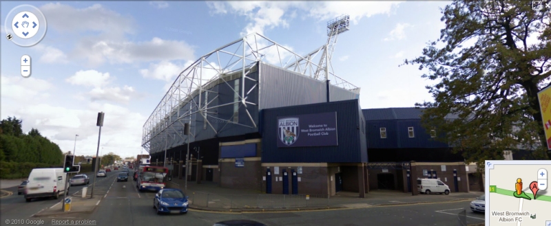 The Hawthorns - Google Maps Street View