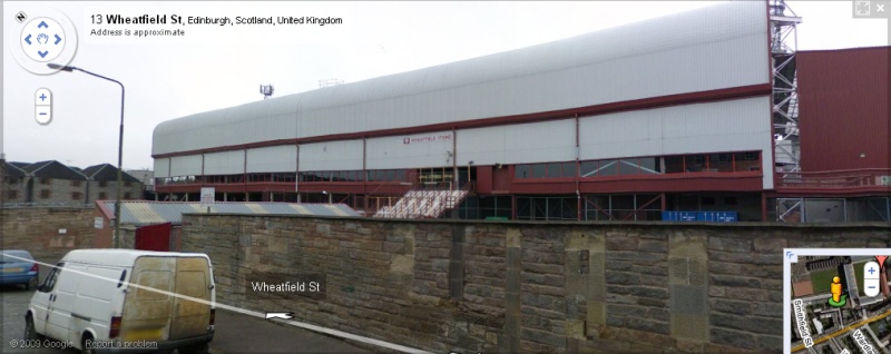 Tynecastle - Google Maps Street View